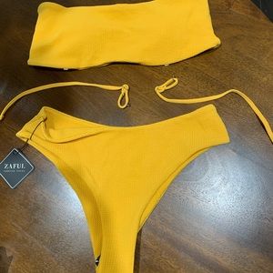 Women’s gold swimsuit! Brand new!